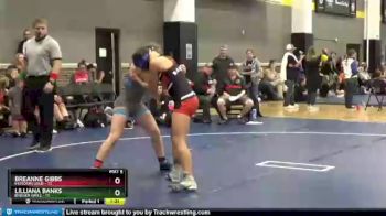 135 lbs Placement - Lilliana Banks, Badger Girls vs Breanne Gibbs, Missouri Gold
