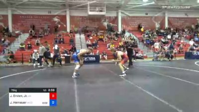 79 kg Prelims - Jack Ervien, Jr., Washington vs Jackson Hemauer, Northern Colorado Wrestling Club