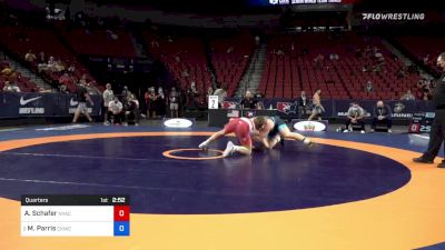 125 kg Quarters - Austin Schafer, New York Athletic Club vs Mason Parris, Cliff Keen Wrestling Club