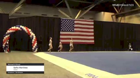 Sofia Martinez - Women's Group, AGSA - 2021 USA Gymnastics Championships