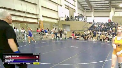 120 lbs Round 1 (10 Team) - Reagan Curry, Alaska vs Madalyn Deiter, Montana