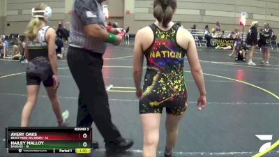 100 lbs Round 3 (4 Team) - Summer Batts, Beast Mode WA Green vs Grayson McPhee, BadBass