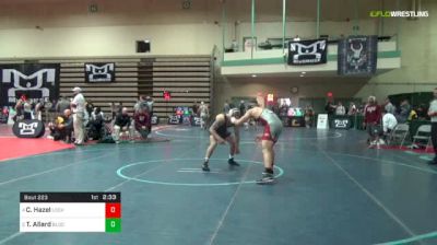 184 lbs Rr Rnd 2 - Corey Hazel, Lock Haven vs Trevor Allard, Bloomsburg