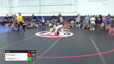 133 lbs Pools - Mason Comegys, Rebellion vs Trey Sheppard, West Virginia Wild