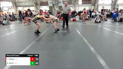 84 lbs Round 2 (8 Team) - Kaden Bach, Ranger WC vs Takoda Parker, 84 Athletes