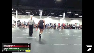 182 lbs Round 2 (4 Team) - Elijah Diakomihalis, TSB vs Damon Nelson, Outsiders WC