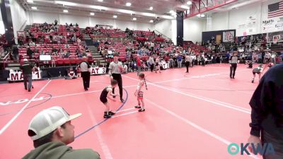 46 lbs Semifinal - Camden Holden, Ponca City Wildcat Wrestling vs Drew Lawson, Ponca City Wildcat Wrestling