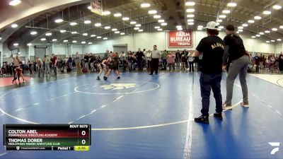 98 lbs Cons. Round 4 - Colton Abel, Powerhouse Wrestling Academy vs Thomas Dorer, Midlothian Miners Wrestling Club