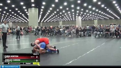 141 lbs Placement (4 Team) - Chris Horton, RIT vs Jordan Carson, Millikin