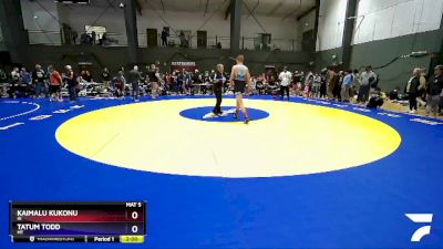 144 lbs Champ. Round 2 - Kaimalu Kukonu, HI vs Tatum Todd, MT