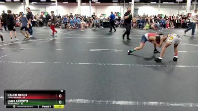 84 lbs Round 6 (8 Team) - Liam Arroyo, Warhawks vs Caleb Hodo, Terps Xpress