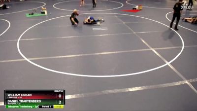 84 lbs Semis & 1st Wrestleback (8 Team) - William Urban, Lakeville vs Daniel Traktenberg, Wayzata