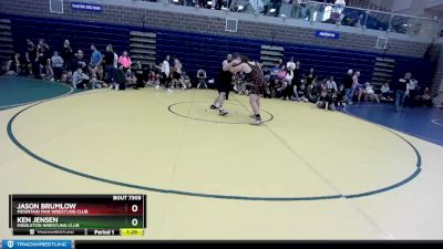 235 lbs Round 1 - Ken Jensen, Middleton Wrestling Club vs Jason Brumlow, Mountain Man Wrestling Club