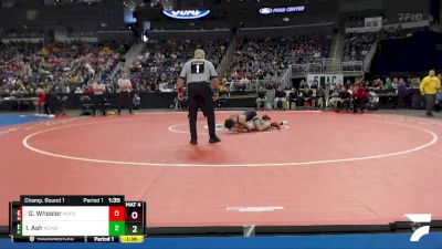 113 lbs Champ. Round 1 - Gavin Wheeler, North Posey vs Isaac Ash, Monrovia