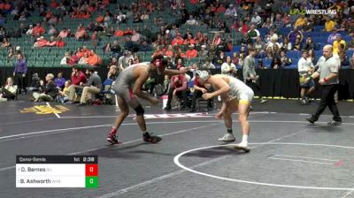 165 lbs Consolation - Dawaylon Barnes, Oklahoma vs Branson Ashworth, Wyoming