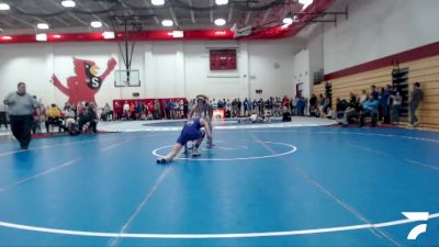 132 lbs Champ. Round 2 - Daniel McGill, Hobart vs Jaydin Fisher, Franklin Central WC