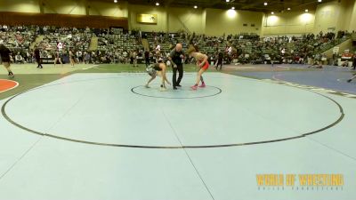 138 lbs Consi Of 16 #2 - Dylan Delany, Las Plumas vs VINCENT TYRRELL, Ukiah Wrestling Club