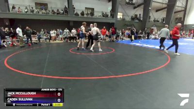 175 lbs Cons. Round 1 - Jack McCullough, WA vs Caden Sullivan, WA