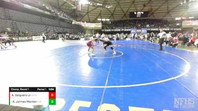 2A 126 lbs Champ. Round 1 - Adrian Jaimes Montenegro, W. F. West vs Alan Salguero Jr, Orting