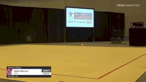 Daisy Marmur - Women's Group, ATHL - 2021 USA Gymnastics Championships