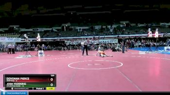 120 lbs Quarterfinals (16 Team) - Josh Manning, Staunton River vs Dovonan Pierce, Heritage