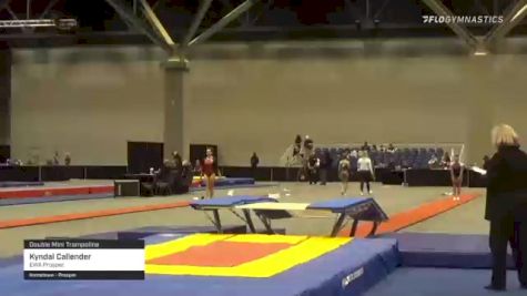 Kyndal Callender - Double Mini Trampoline, EWA Prosper - 2021 USA Gymnastics Championships