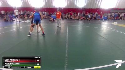 132 lbs Round 1 (16 Team) - Aaron Radtke, Buffalo vs Lodi Athlete 4, Princeton