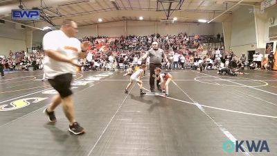 44-48 lbs Semifinal - Shelby Ridge, Sperry Wrestling Club vs Winifred Perry, Springdale Youth Wrestling