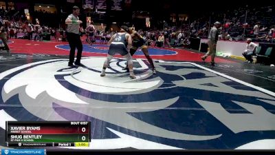 6A-190 lbs Cons. Round 2 - Xavier Byams, Marist School vs Shug Bentley, St Pius X School