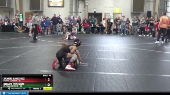 80 lbs Round 4 (6 Team) - Brady Watson, PA Alliance Blue vs Jaxon Sanchez, Daniel Cormier