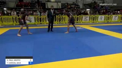 GIANNI PAUL GRIPPO vs THIAGO CARDIAL GAIA 2021 Pan IBJJF Jiu-Jitsu No-Gi Championship