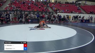 70 kg Rnd Of 64 - Kannon Webster, Illinois vs Ishmael Guerrero, Cowboy RTC