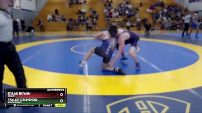 182 lbs Quarterfinal - Taylor Delmendo, North Kitsap vs Dylan Bowen, Sequim