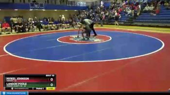 106 lbs 2nd Wrestleback (8 Team) - Myikel Johnson, Vidalia vs Landon Poole, Fannin County HS