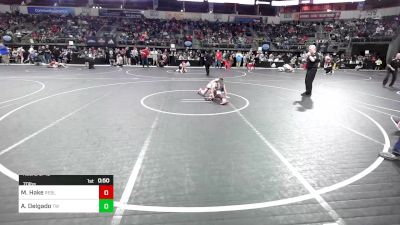 70 lbs Round Of 16 - Milo Hake, Rebellion vs Aaron Delgado, Tuttle Wrestling