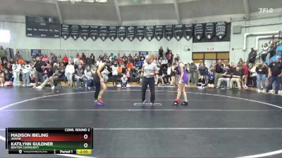 110 lbs Cons. Round 2 - Madison Ibeling, AGWSR vs Katilynn Guldner, Benton Community