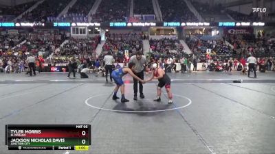 125 lbs Cons. Round 3 - Tyler Morris, El Dorado vs Jackson Nicholas Davis, Junction City