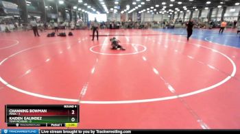 52 lbs Rd# 7- 10:45am Saturday Final Pool - Channing Bowman, POWA vs Kaiden Galindez, Team Michigan