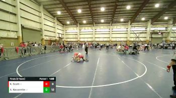 120 lbs Finals (2 Team) - Aleena Navarette, Utah vs Kyler Scott, Idaho