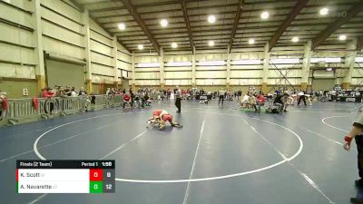 120 lbs Finals (2 Team) - Aleena Navarette, Utah vs Kyler Scott, Idaho