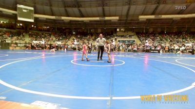 58 lbs Round Of 32 - Brysen Conn, Illinois Valley Youth Wrestling vs Blake Wood, Delta Wrestling Club, Inc