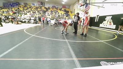 140-B lbs Quarterfinal - Michael LaPointe, Grove vs Feliciano Evans, Stilwell