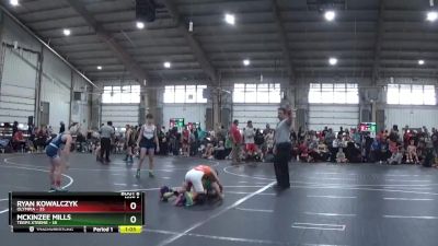 92 lbs Round 3 (6 Team) - Ryan Kowalczyk, Olympia vs McKinzee Mills, Terps Xtreme