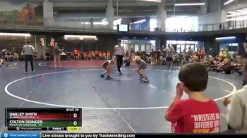 90 lbs Round 4 (10 Team) - Colton Risinger, Predator Wrestling vs Oakley Smith, Alabama Elite Gold