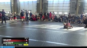 48 lbs Round 2 - Lucas Krause, Vougar`s Honors vs Sam Levine, Warhawks