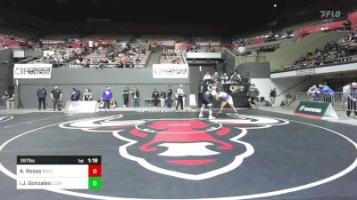 287 lbs Round Of 32 - Adam Rosas, South vs Jordan Gonzales, Clovis