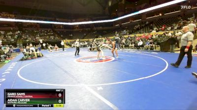 215 Class 4 lbs Cons. Round 1 - Aidan Carver, Raymore-Peculiar vs Garo Sams, Francis Howell Central