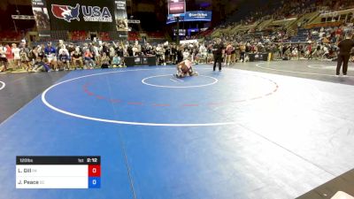 120 lbs Rnd Of 32 - Louis Gill, Pennsylvania vs Jermaine Peace, South Carolina