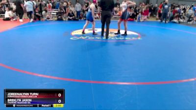 141-147 lbs Round 3 - Joreenalynn Tupai, FordDynastyWrestlingClub vs Breklyn Jason, Thunder Mountain WC