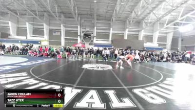 132 V Cons. Round 2 - Jaxon Coulam, Mountain Crest V vs Tazz Hyer, Legend V